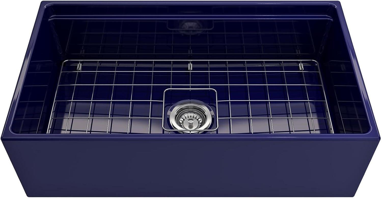 Contempo 33'' L Farmhouse Apron-Front Fireclay Kitchen Sink