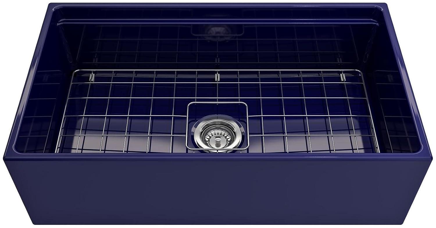 Contempo 33'' L Farmhouse Apron-Front Fireclay Kitchen Sink