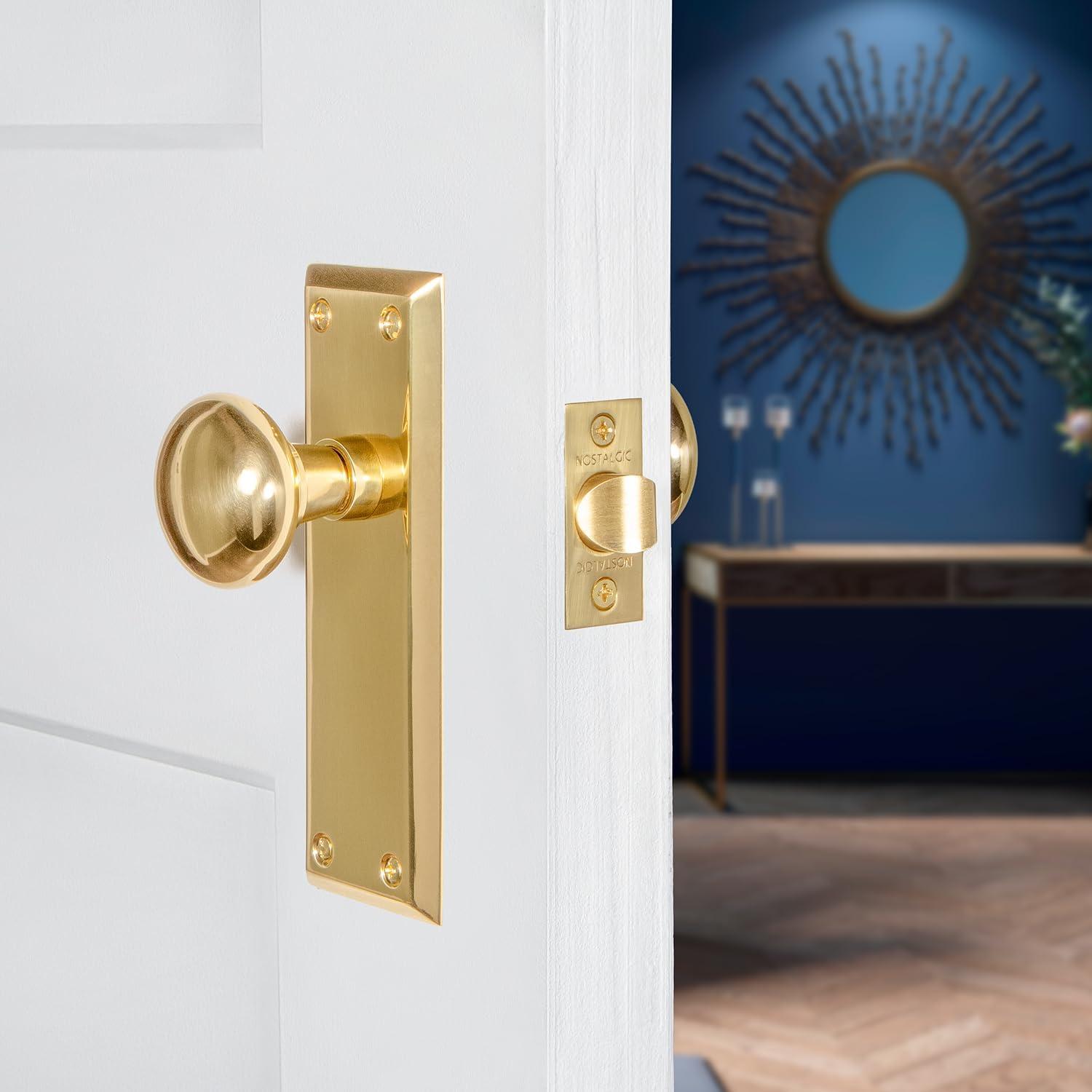 New York Plate with New York Door Knob