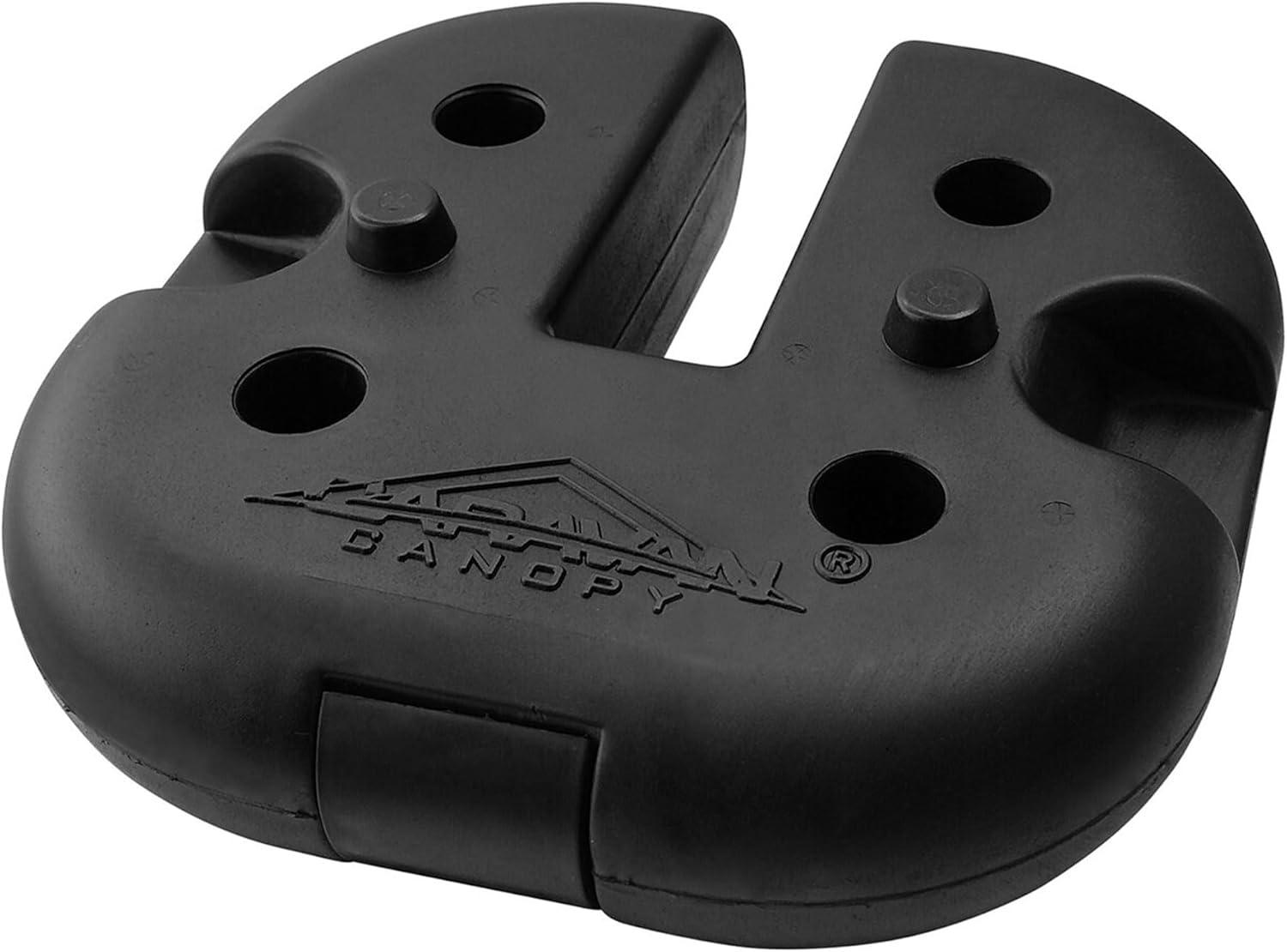 Caravan Canopy Caravan Canopy Black Plastic Weight for Canopy (Set of 4)