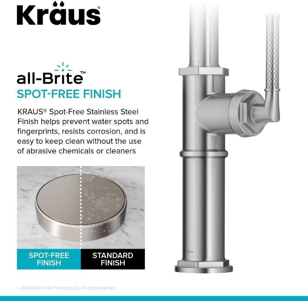 KRAUS Allyn Pull-Down Single Handle Kitchen Faucet