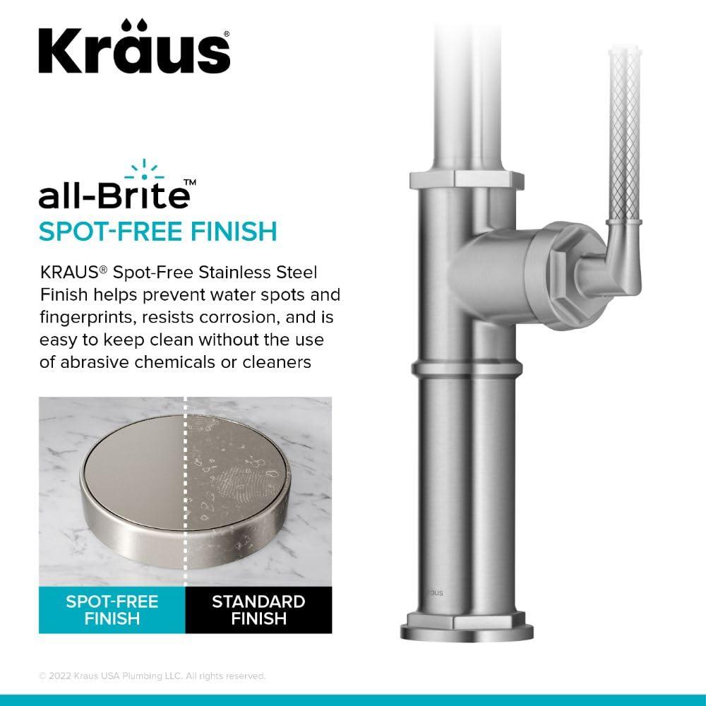 KRAUS Allyn Pull-Down Single Handle Kitchen Faucet
