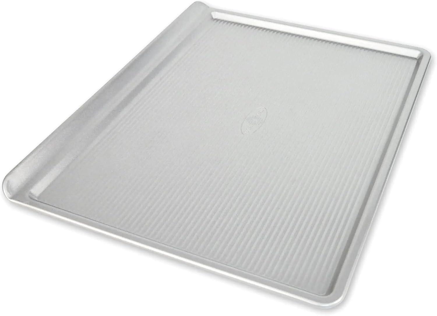 USA Pan Large Silver Nonstick Aluminum Cookie Sheet