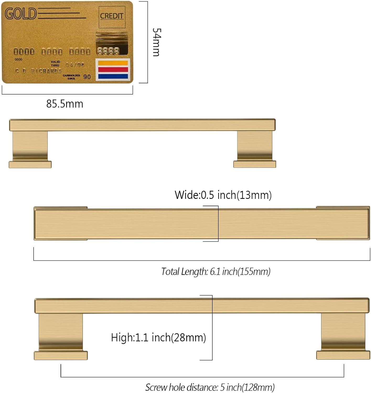 Triomphe 5 1/16" Center Handle Pull Multipack