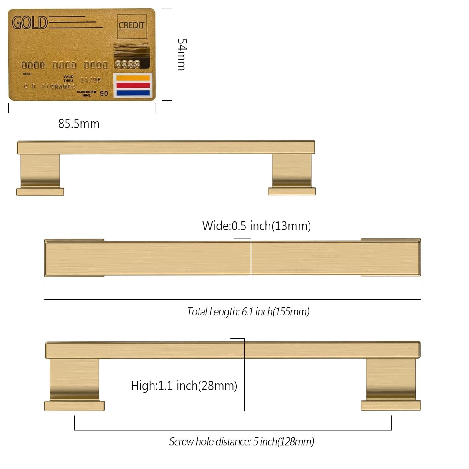 Triomphe 5 1/16" Center Handle Pull Multipack