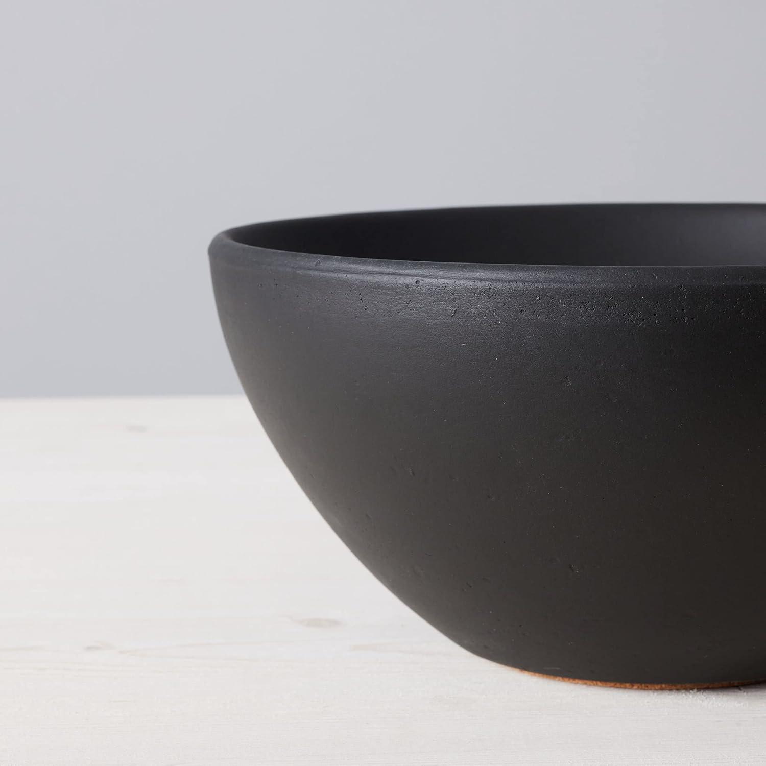 TerraFlame TerraFlame Basin Concrete Table Top Gel Fuel Fire Bowl - Indoor and Outdoor Use