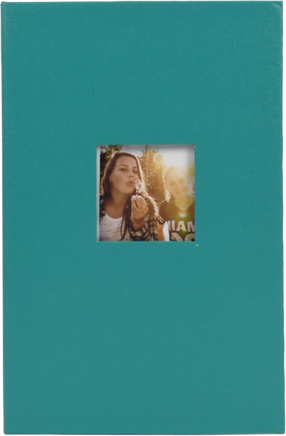 Ebern Designs New View Gifts Ring Bound Teal Photo Album, Holds 3 Photos Per Page, 4"X6" Photos