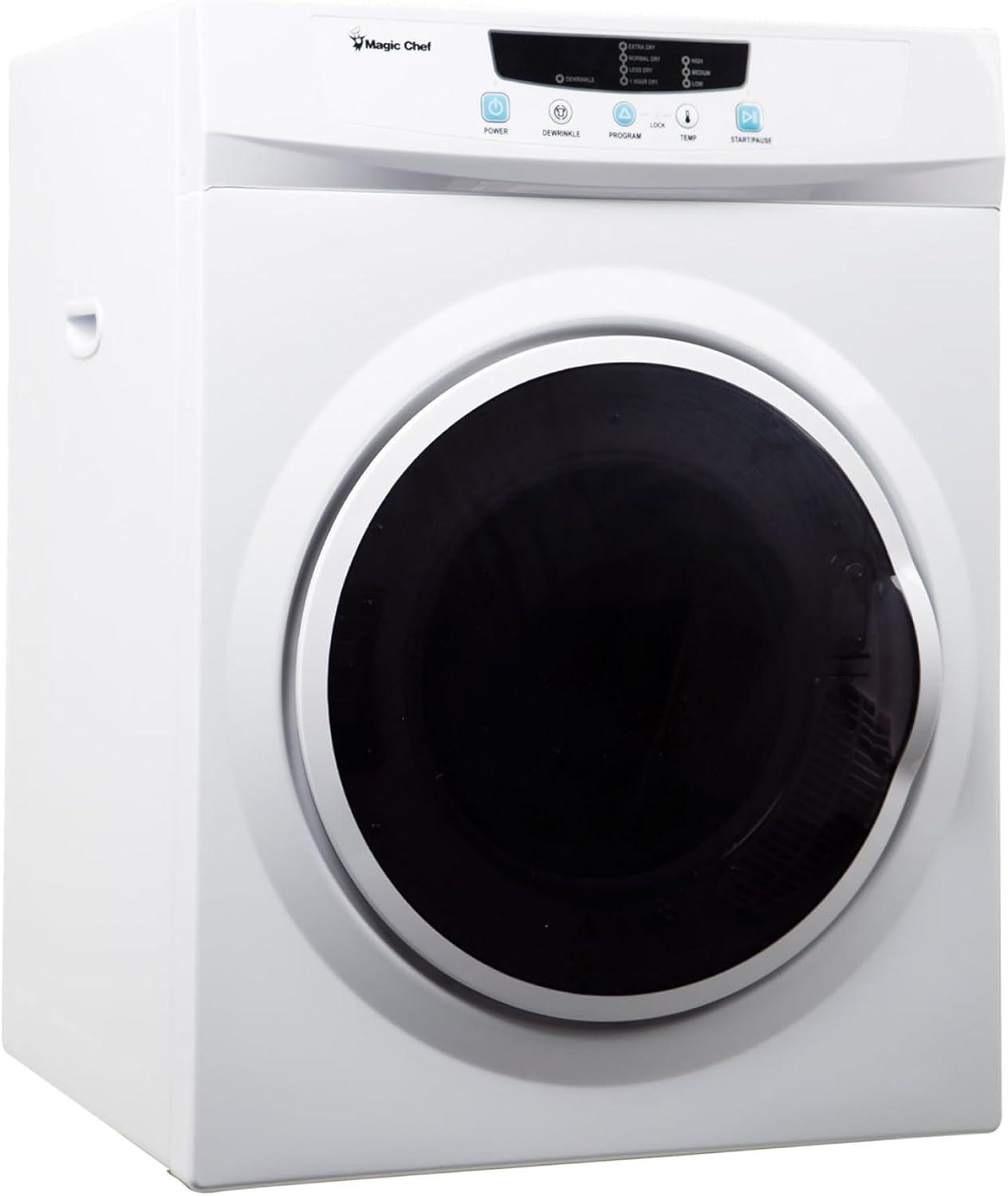 Magic Chef 3.5 Cu. ft. Compact Electric Dryer, White