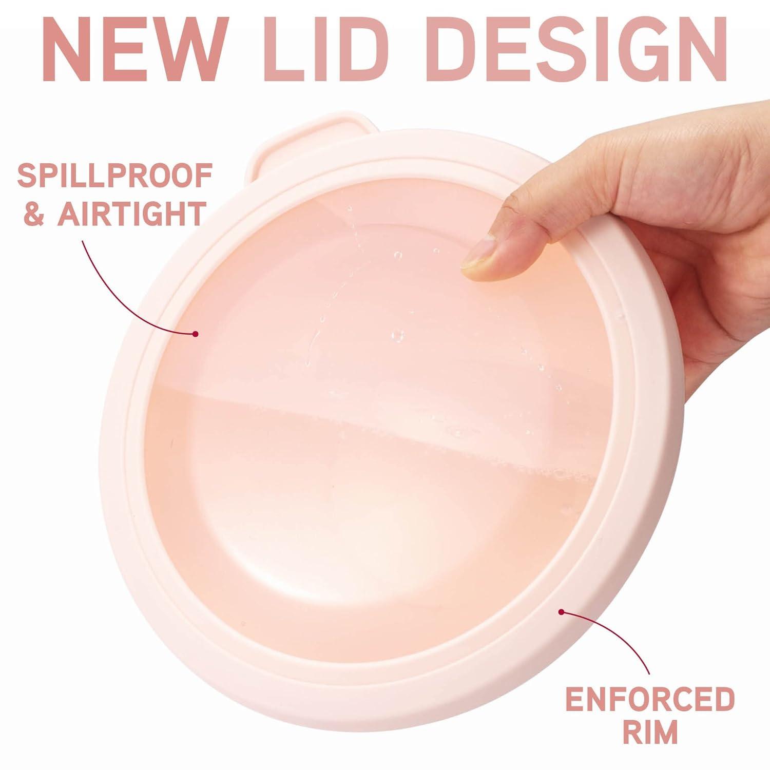 WRIWON 12 Piece Nesting Bowls Set includes 6 Prep Bowls and 6 Lids