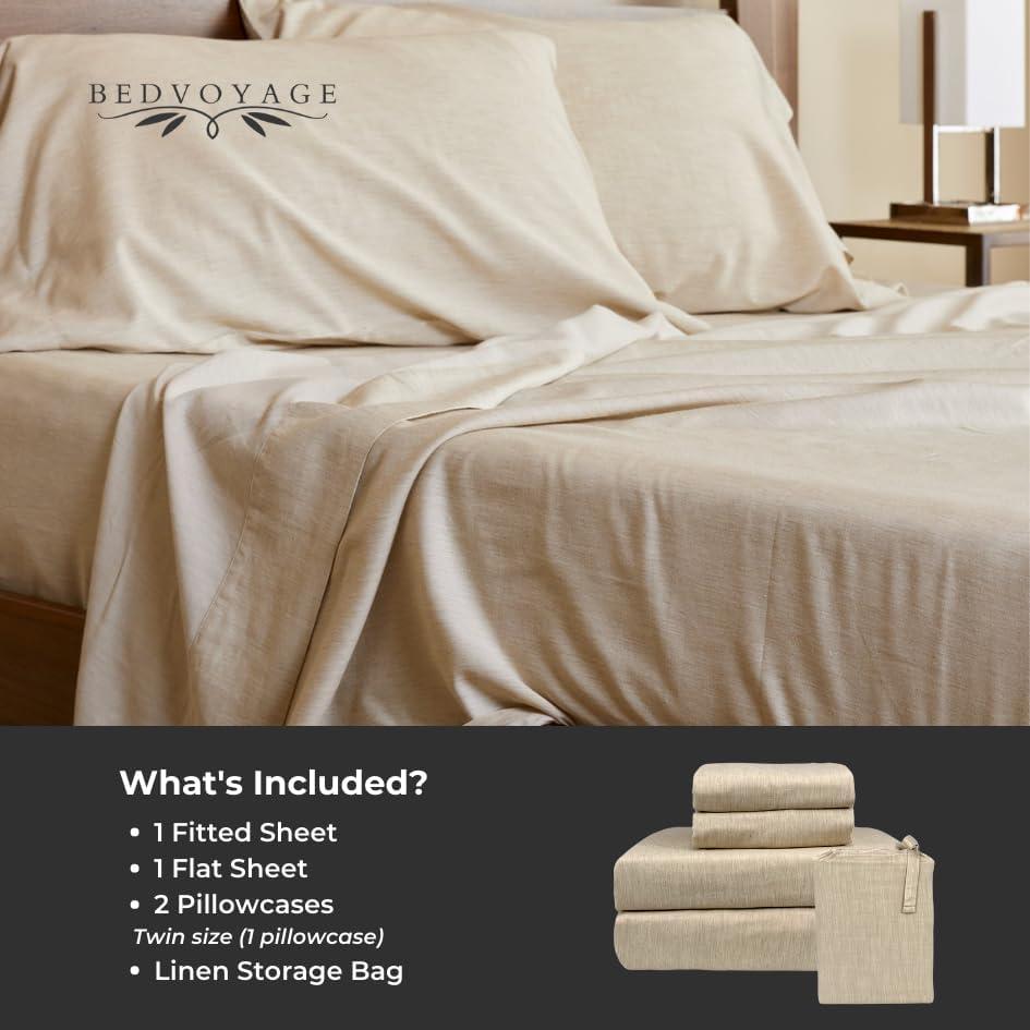 Melange Viscose From Bamboo Cotton Bed Sheets