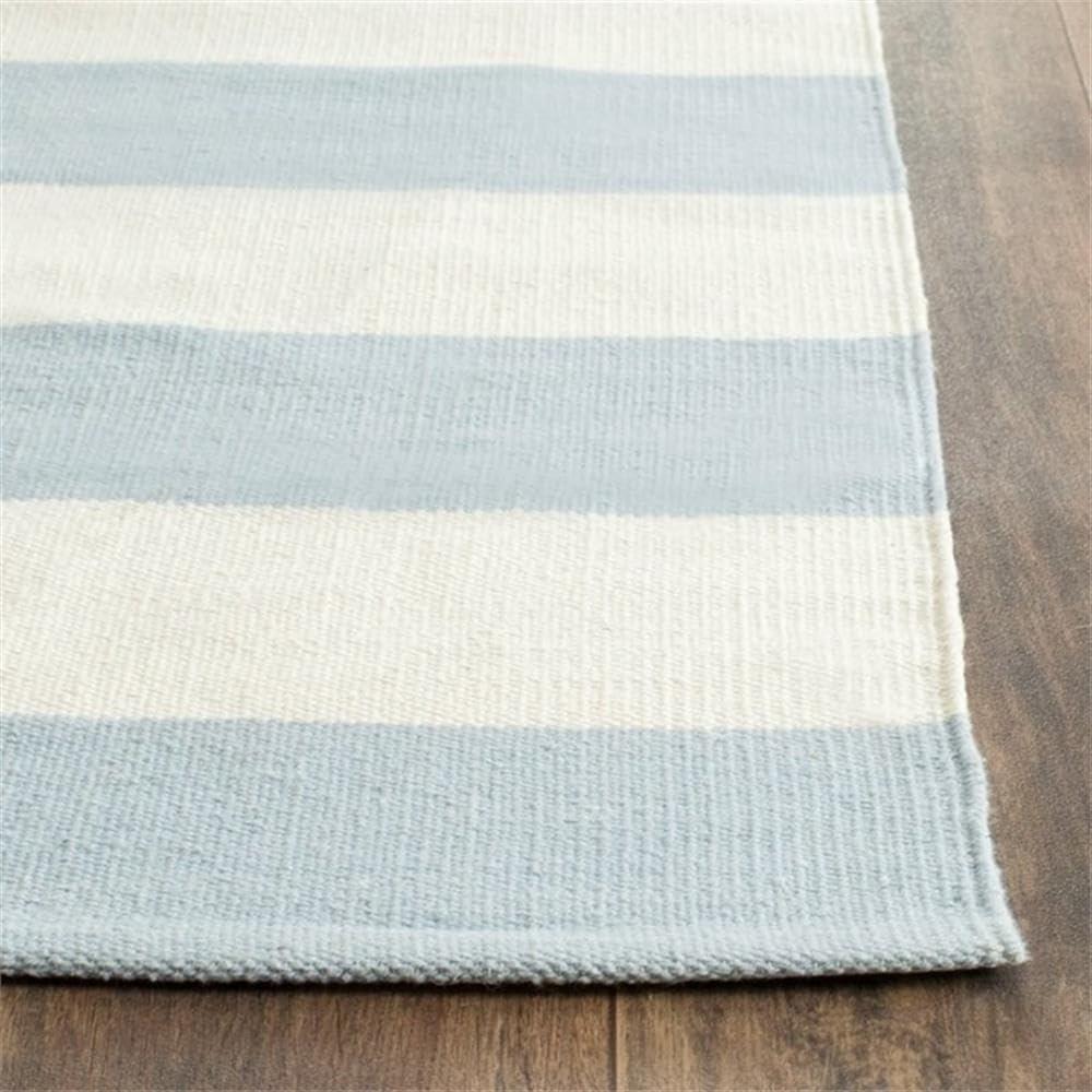 Montauk MTK712 Hand Woven Indoor Area Rug - Sky Blue/Ivory - 8'x10' - Safavieh