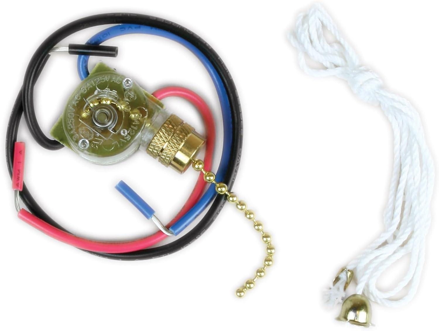 FAN LIGHT SWITCH 3 WAY (Pack of 1)