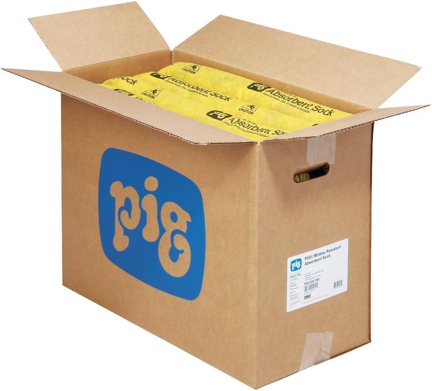 Pig Absorbent Sock,Blue,3" dia.,PK12 PIG105-BL