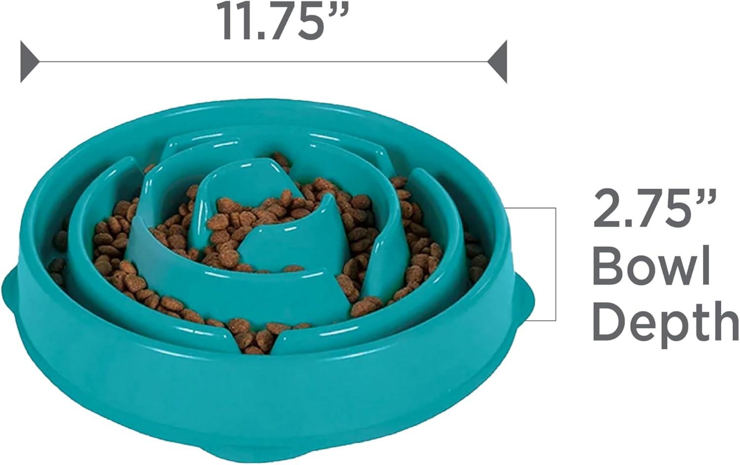 Outward Hound Outward Hound Fun Feeder Slow Bowl, Slow Feeder Dog Bowl