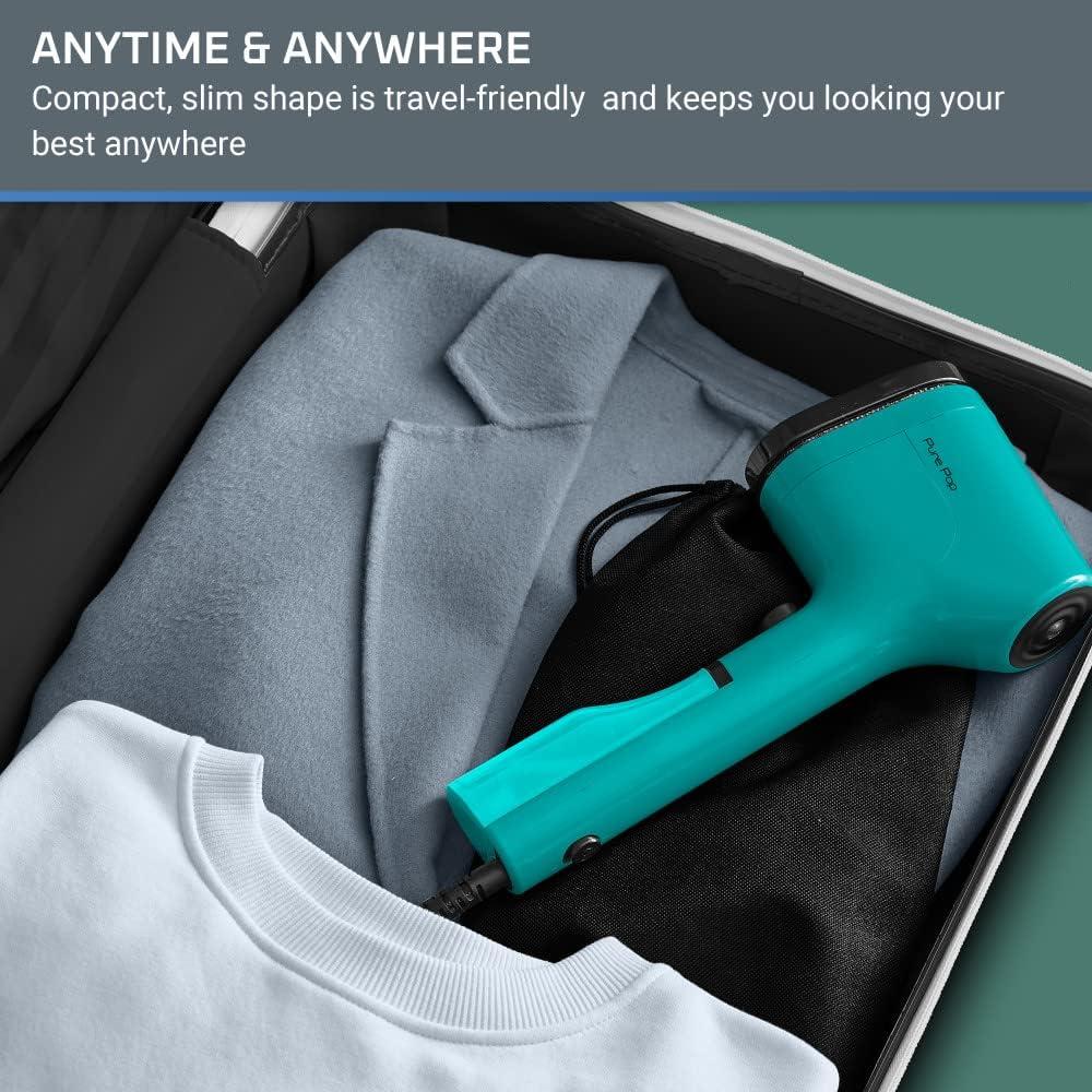 Rowenta PurePop Handheld Steamer, 1150W, Green