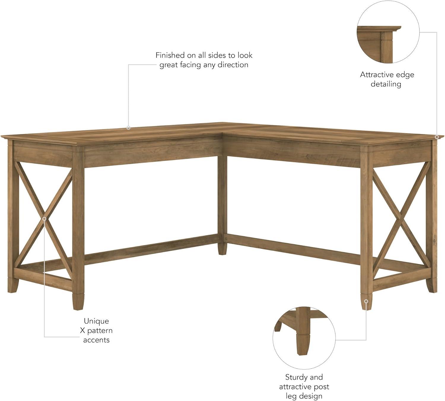 Huckins 60W L Shaped Desk