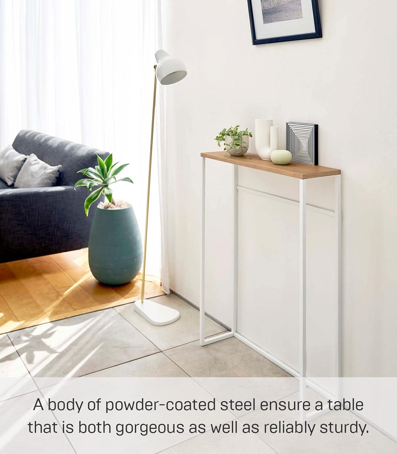 Yamazaki 24" Tower Narrow Entryway Console Table