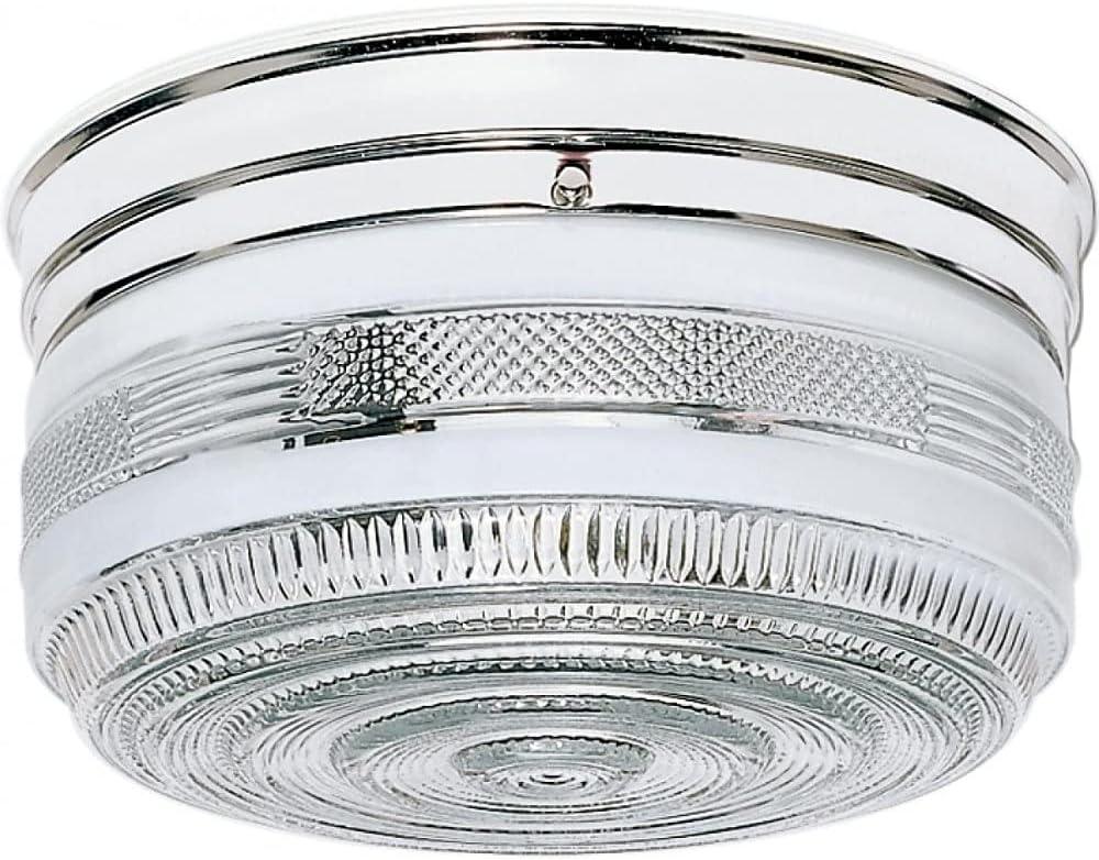 Nuvo Lighting 77/102 2 Light 10" Wide Flush Mount Ceiling Fixture - Chrome