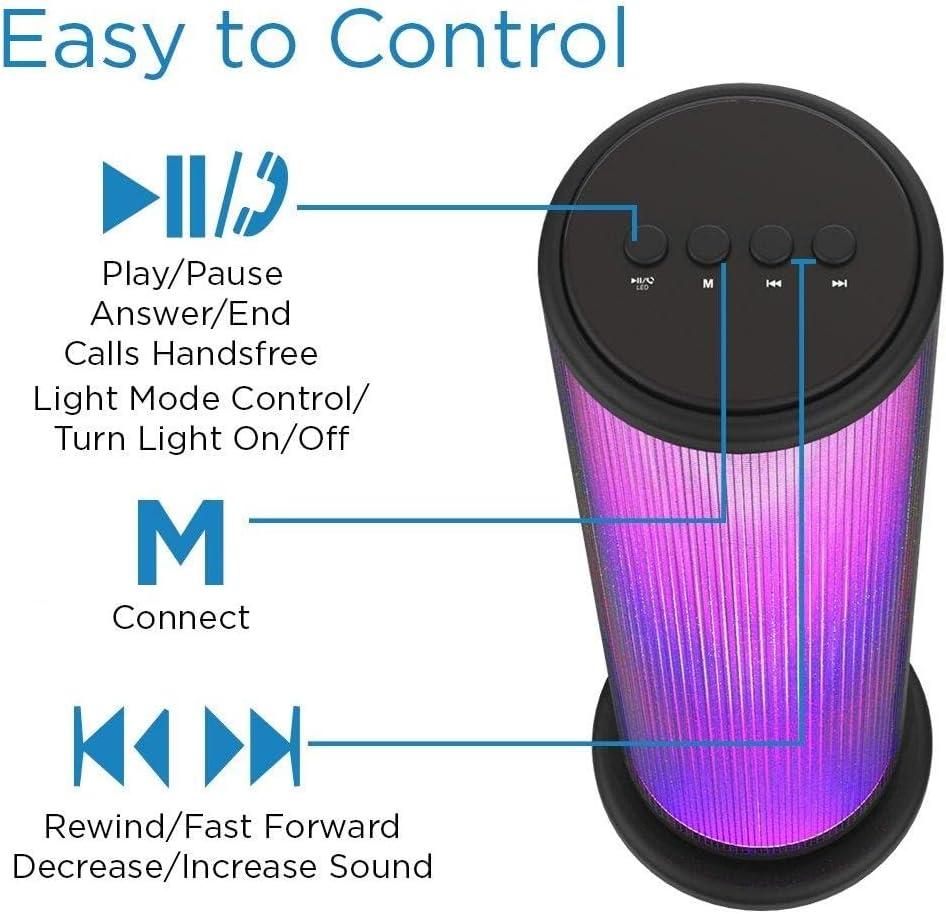 Monolith LED Tower Shaped Party Wireless Speaker