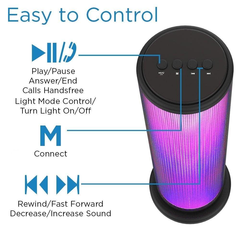 Monolith LED Tower Shaped Party Wireless Speaker