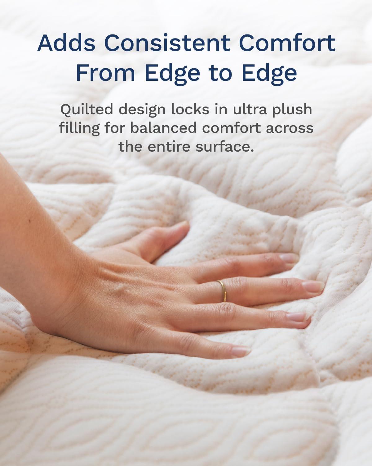 Mattress Pad - 18" deep pockets - Copper-Infused by Viscosoft Twin XL