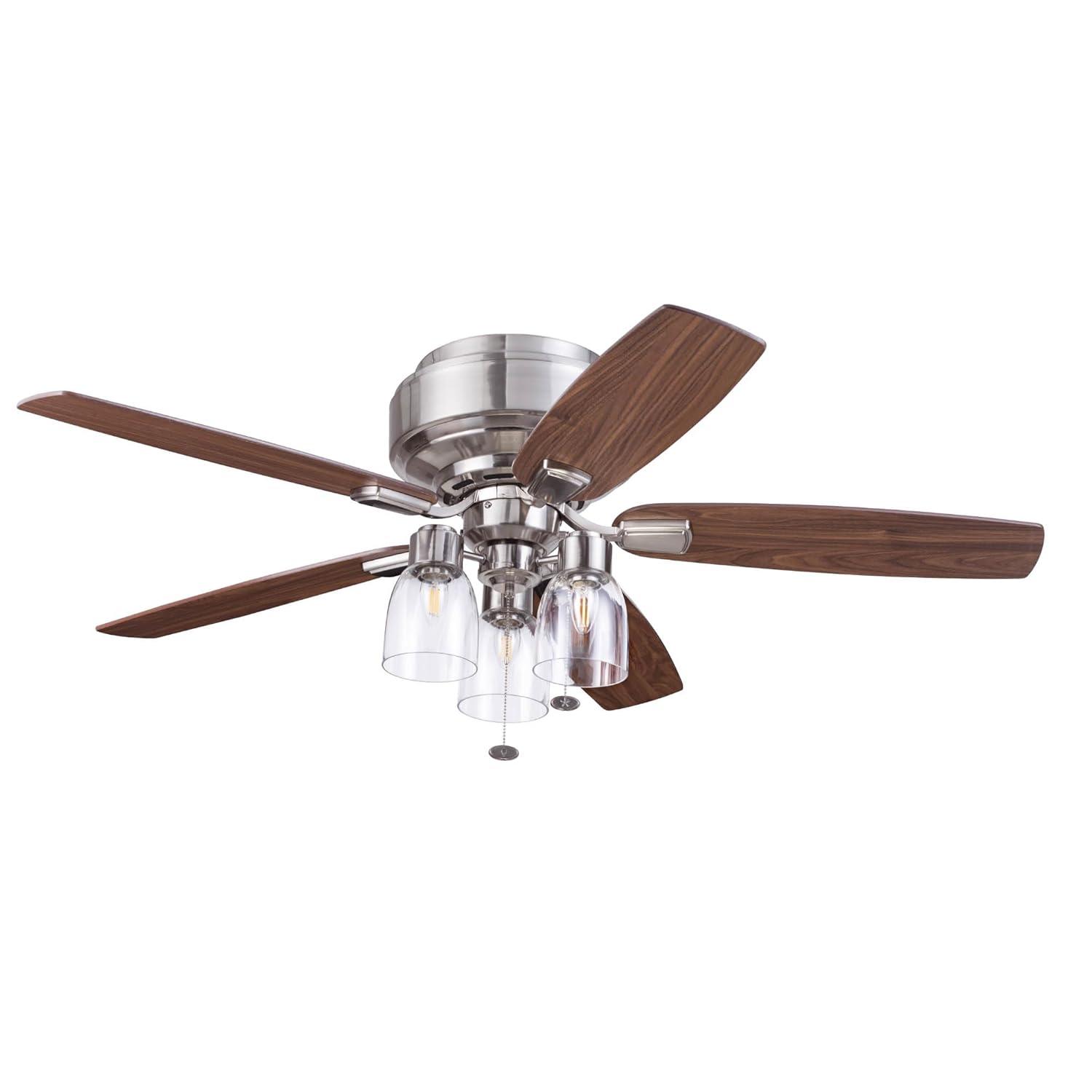 Prominence Home Magonia 52 Led Magonia 52" 5 Blade Indoor Led Ceiling Fan - Black