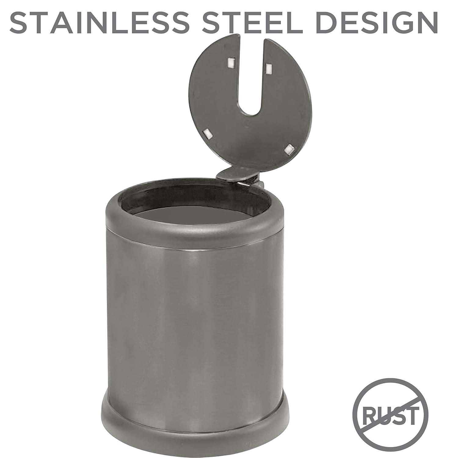 Bath Bliss Bath Bliss Metal Toilet Brush And Holder