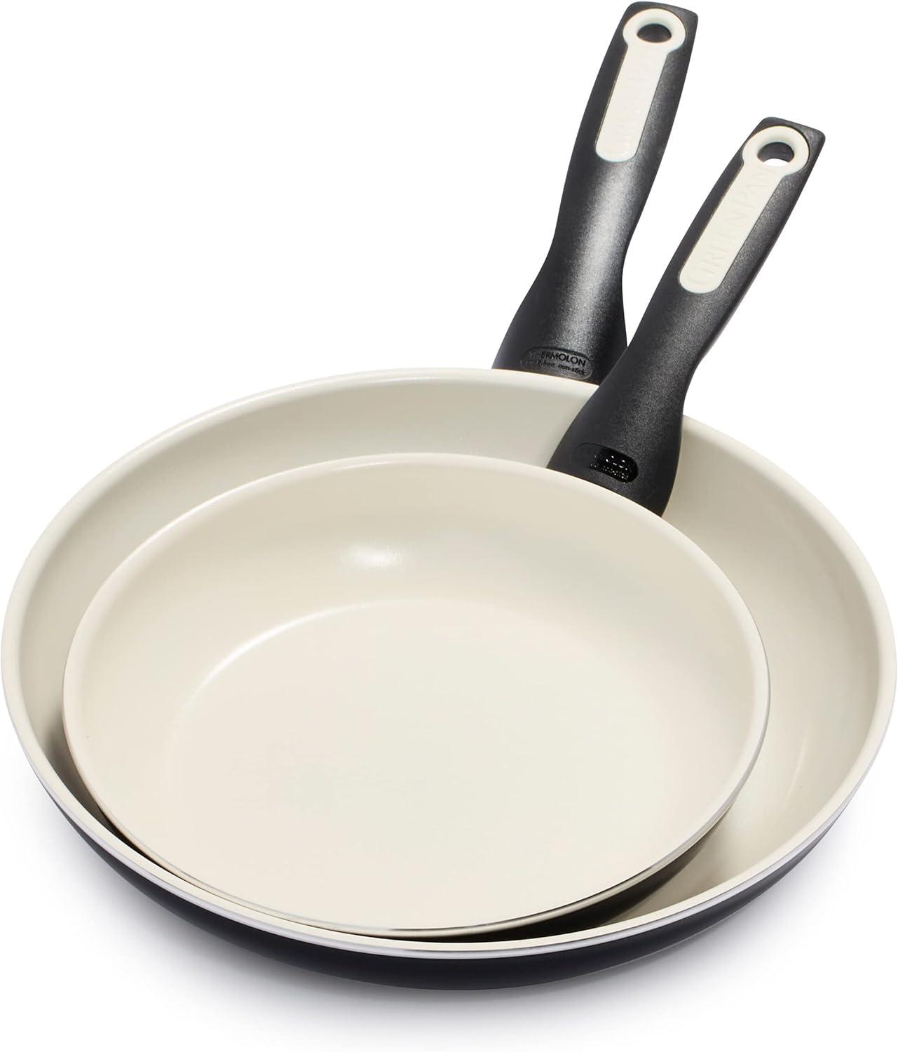 GreenPan GreenPan Rio Healthy Ceramic Nonstick 8" and 10" Frying Pan Set