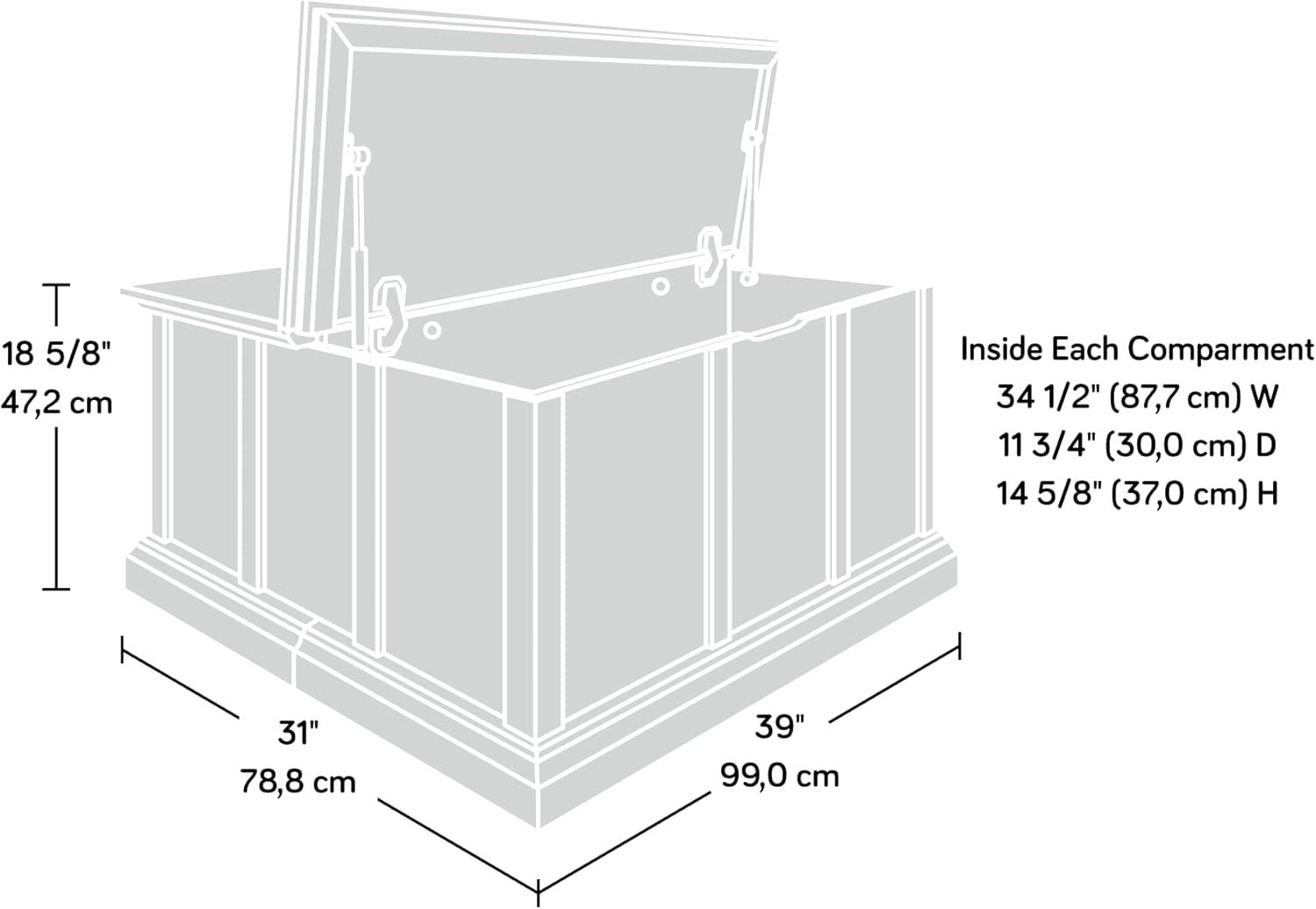 Cottage Road Storage Coffee Table - Sauder