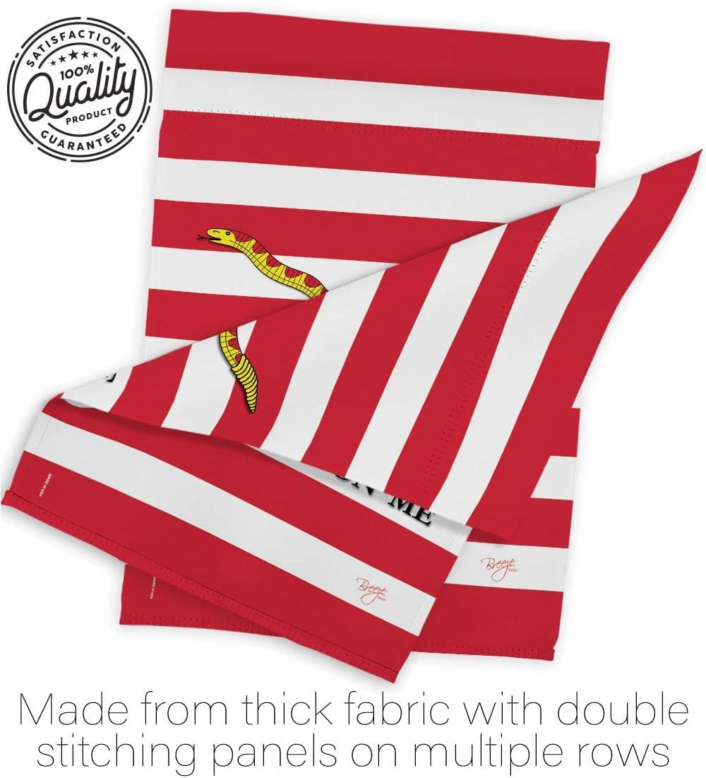 Breeze Decor Double Sided 18.5'' H x 13'' W Burlap Flag Set