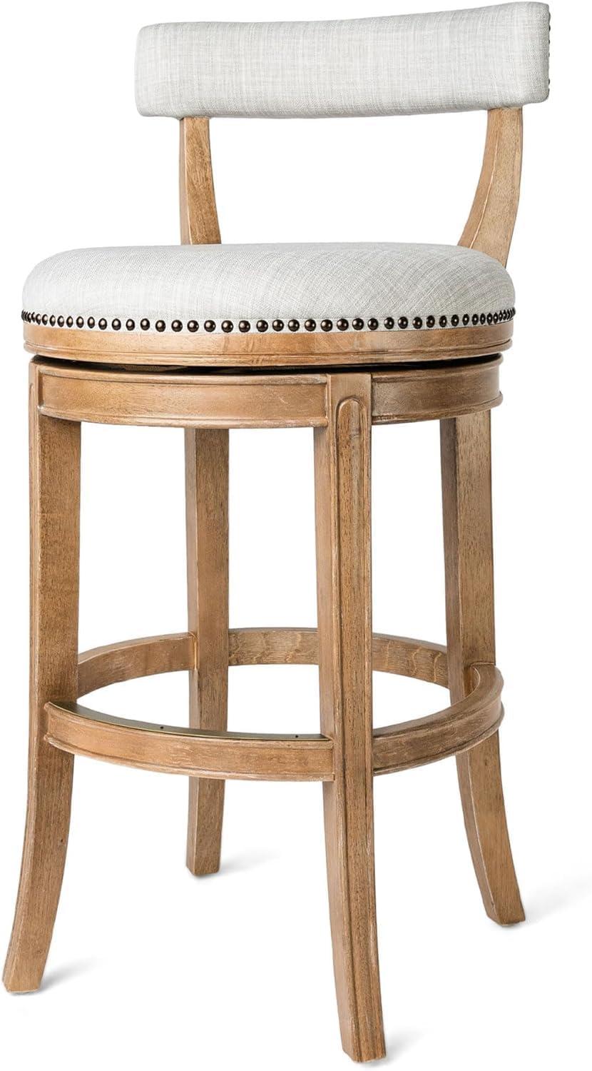 Maven Lane Maven Lane Alexander Stool with Fabric Upholstery