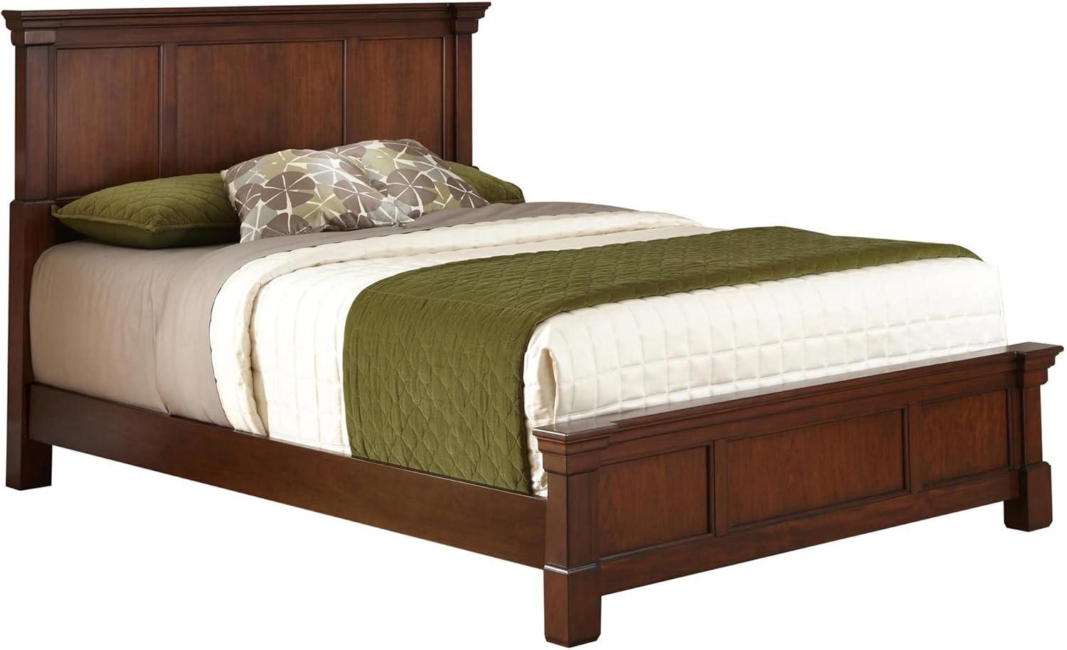 Homestyles Aspen Brown Queen Bed