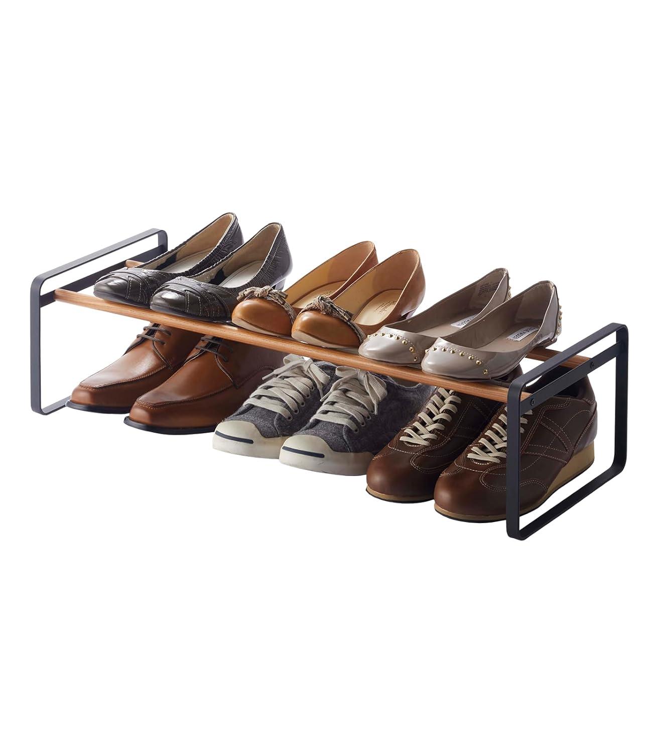 Yamazaki Home Shoe Rack, Steel, Expandable, Stackable & Reviews | AllModern