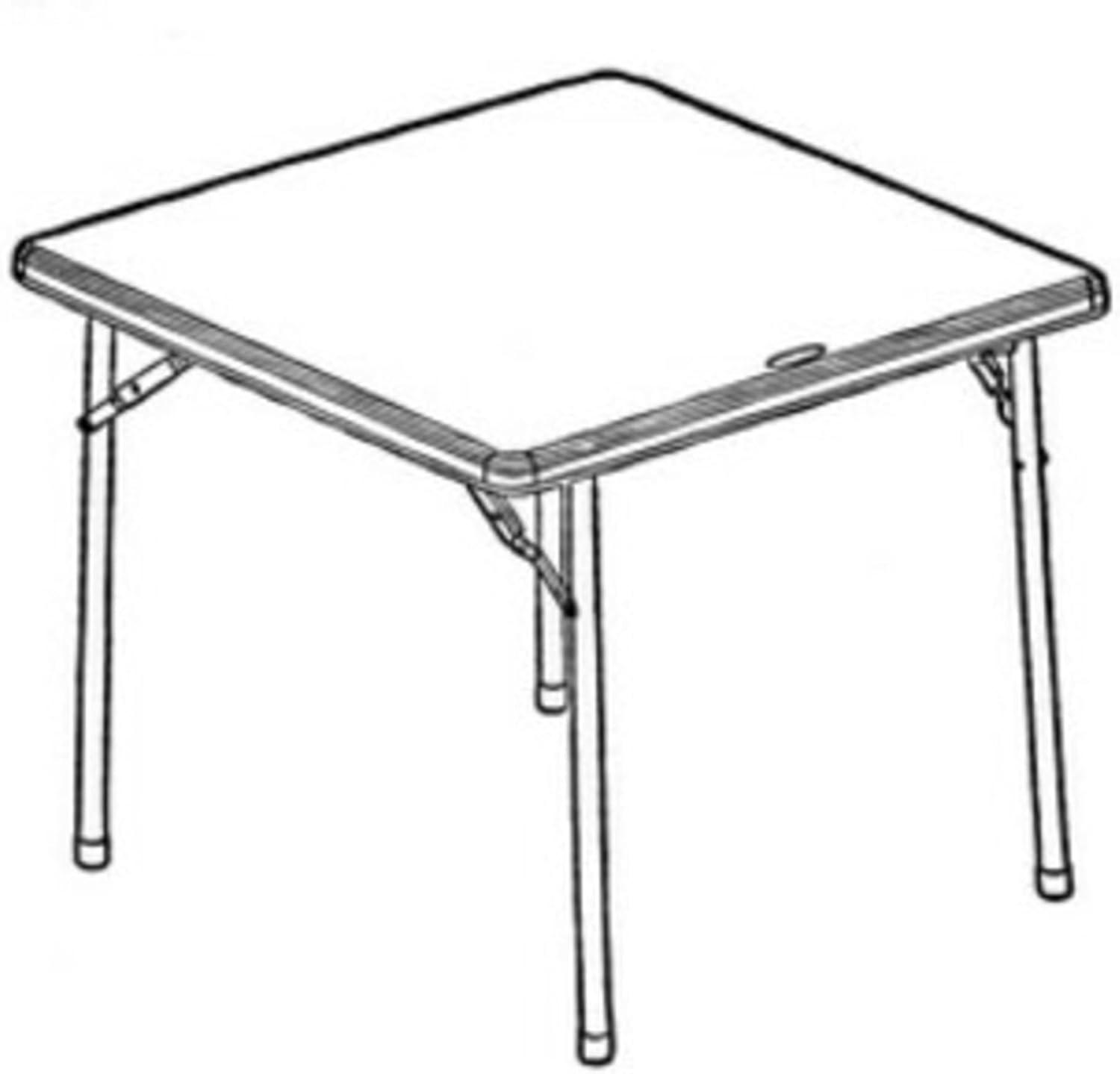 Banquet Folding Table, Platinum/Gray