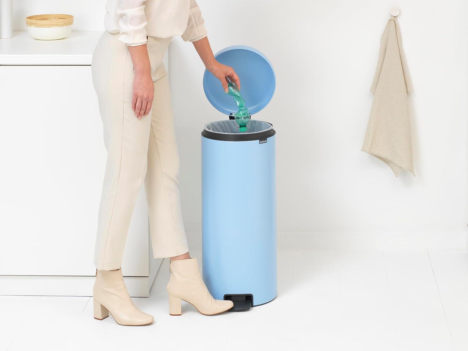 Brabantia NewIcon Step On Trash Can, 8 Gallon (30 Liter)