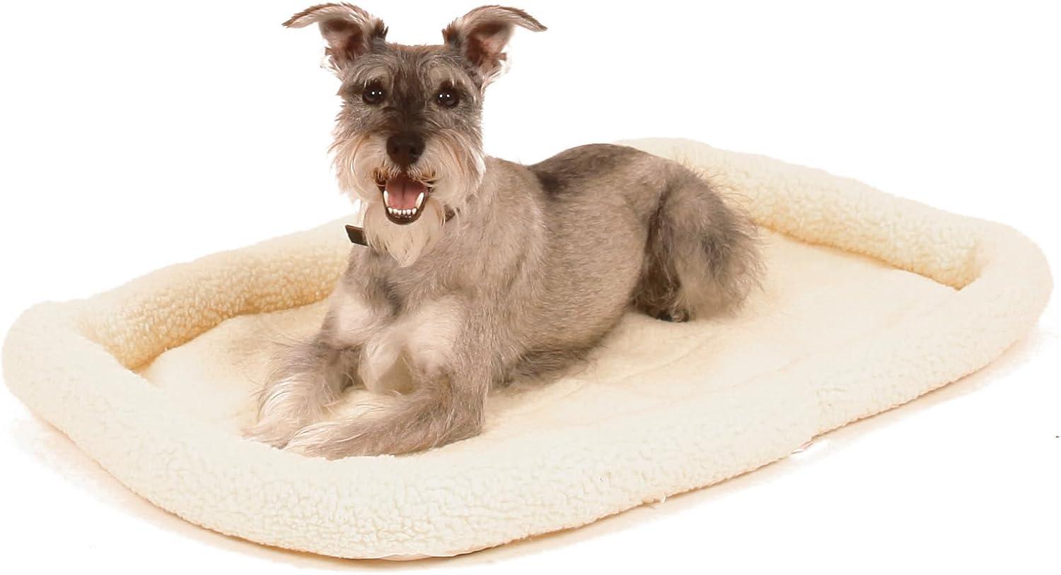 Carlson Fleece Machine Washable Pet Bed, Intermediate