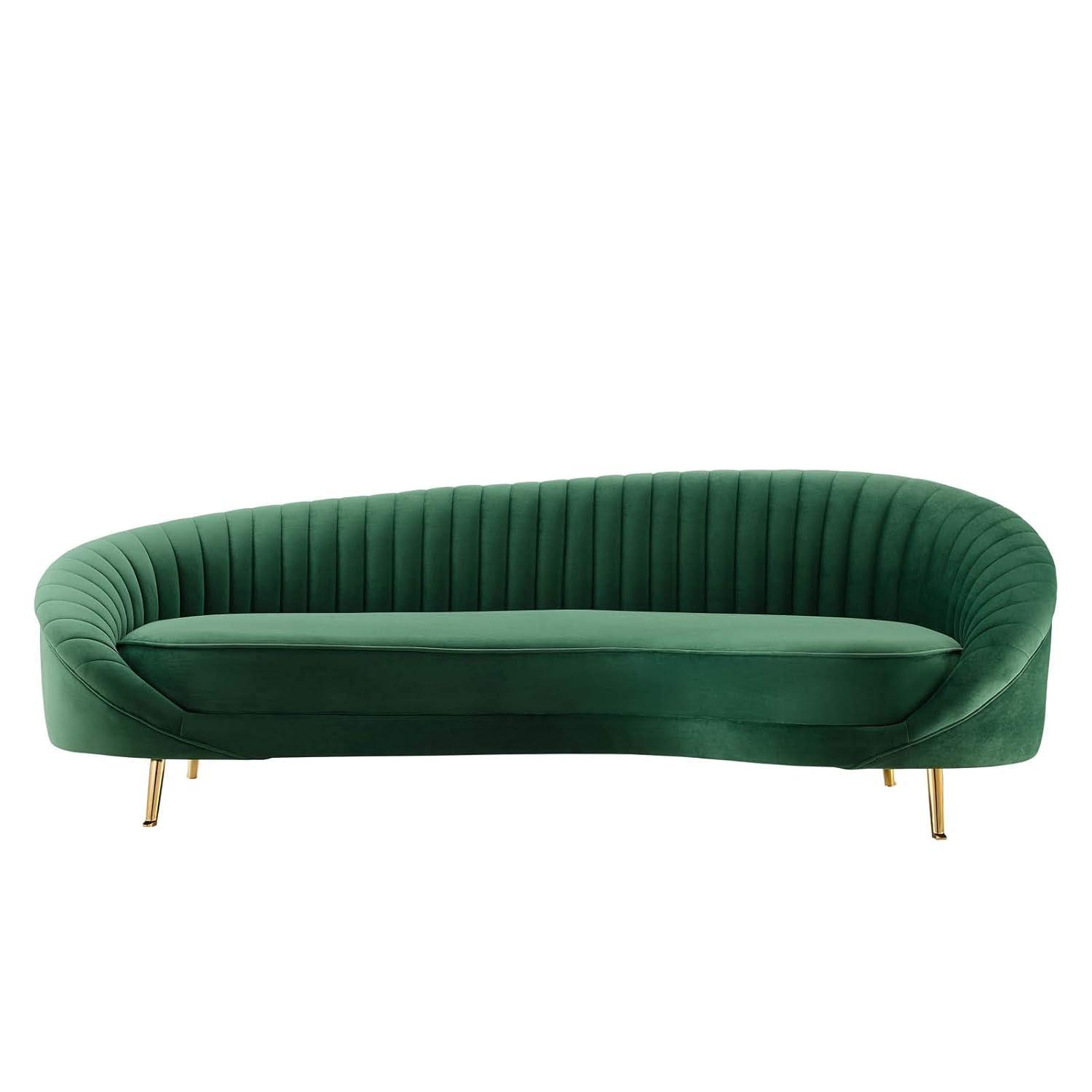 97'' Velvet Sofa