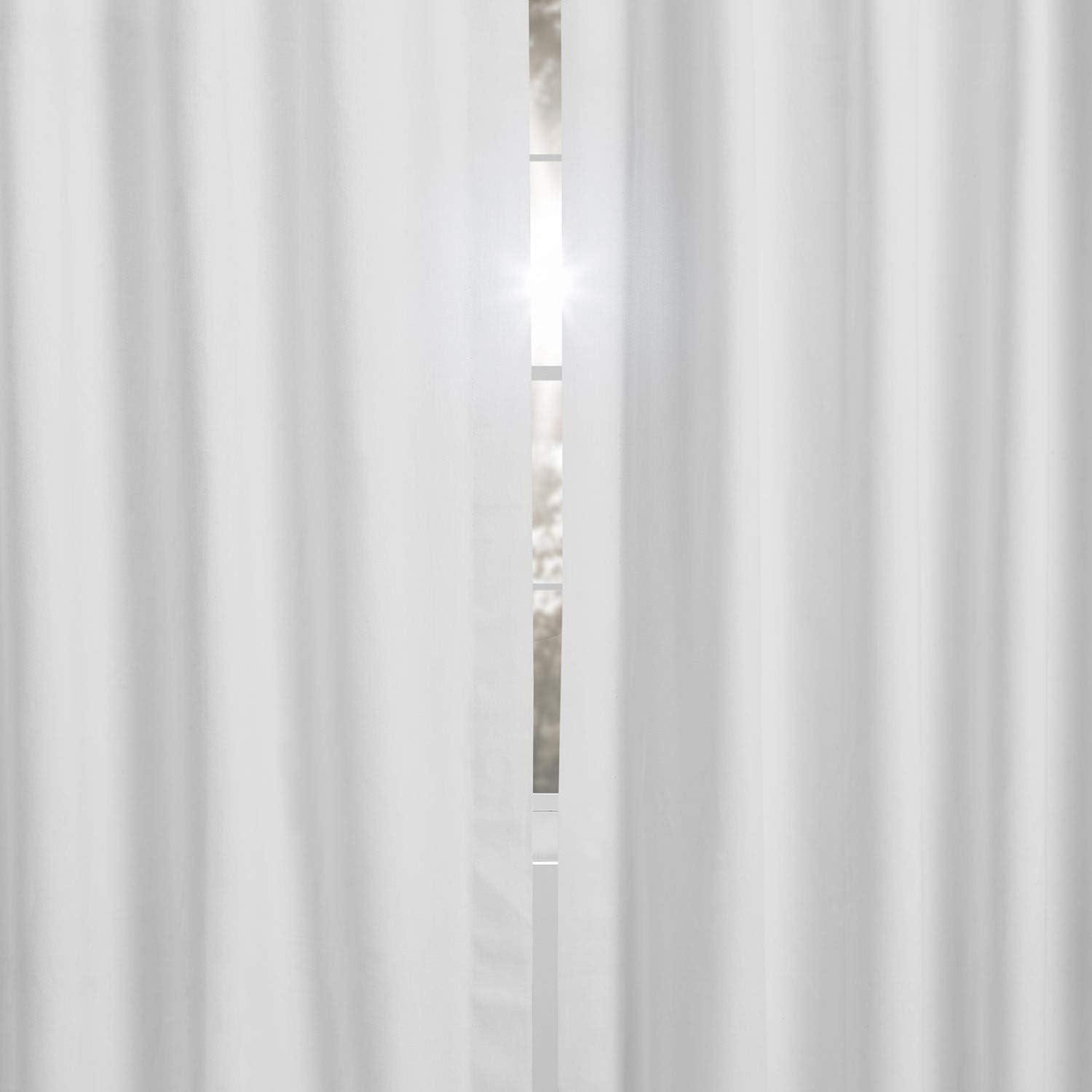 Fresh Popcorn Solid Cotton Blackout Curtain (1 Panel), Fresh Popcorn, 50W X 84L