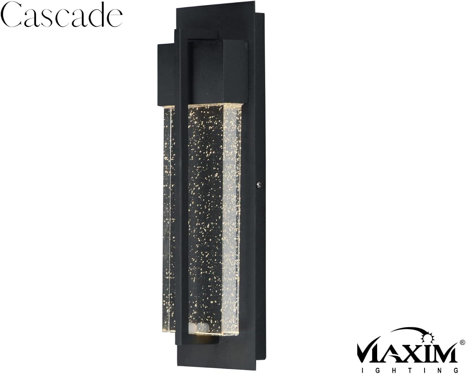 Maxim Lighting - LED Outdoor Wall Sconce - Outdoor Wall Mount - Cascade-13.75-7W