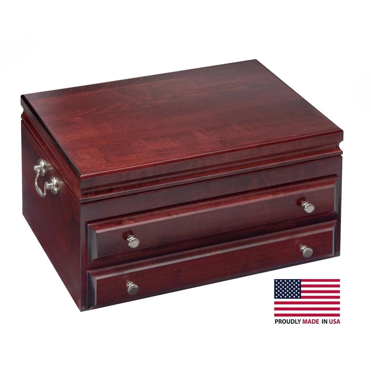 American Chest Wood Rectangle Chest / Box