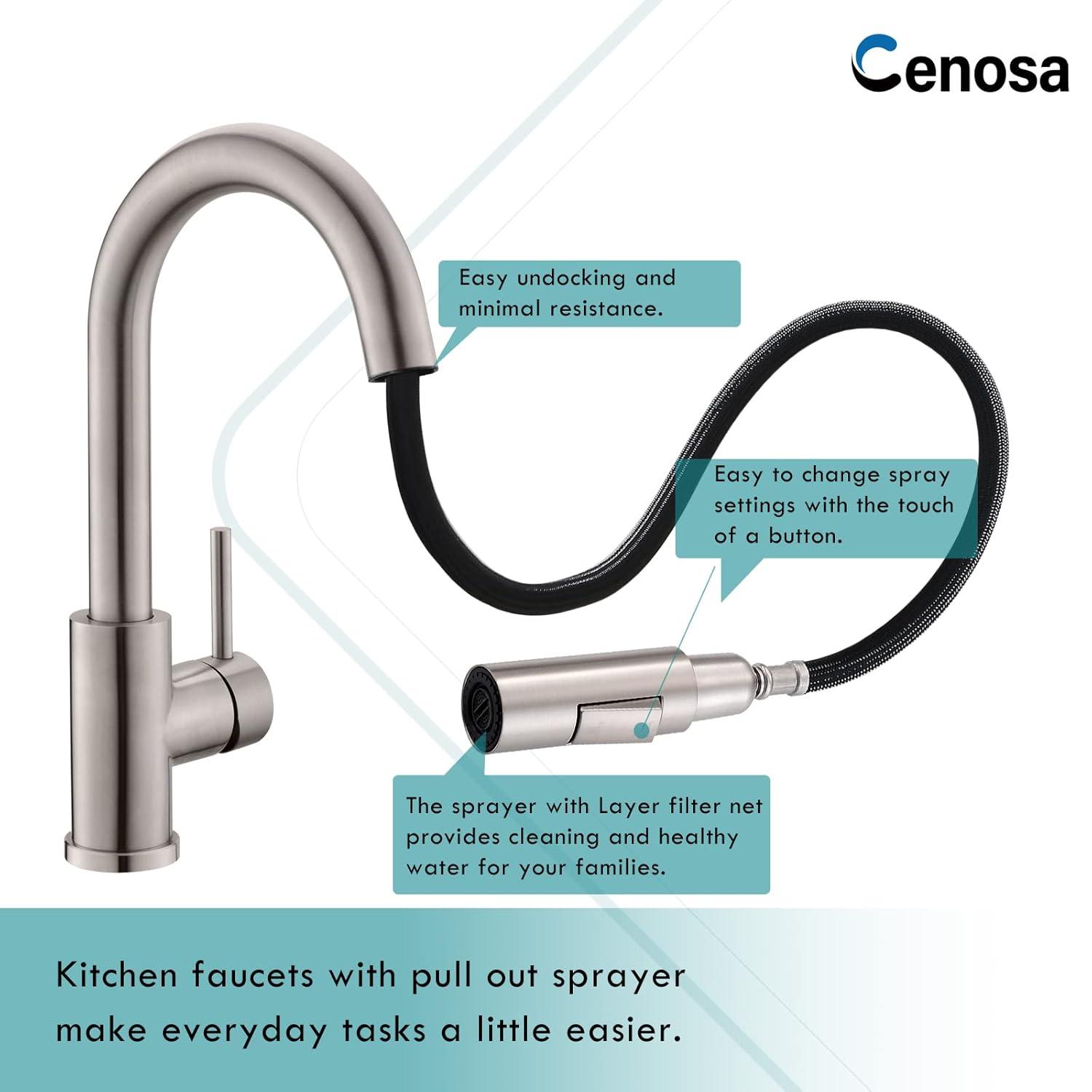 Topcraft Pull Down Kitchen Faucet
