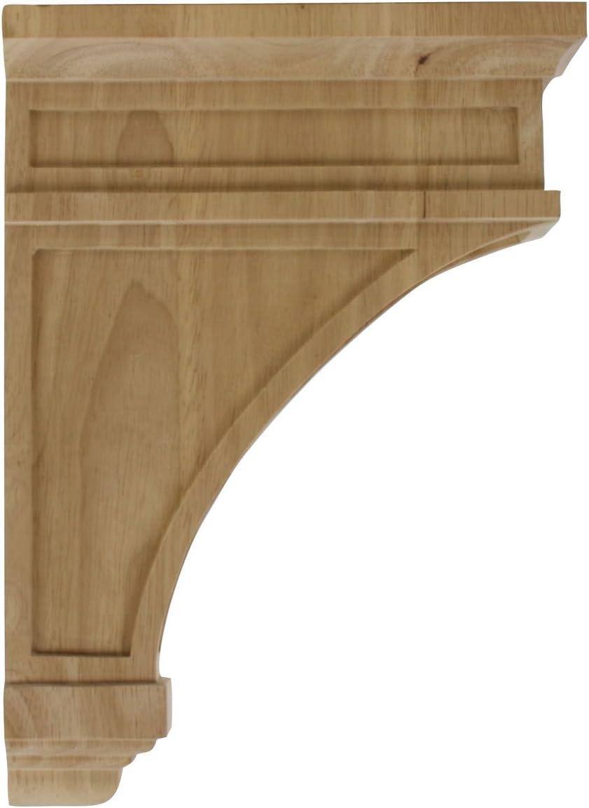 Arlington 13.75" Hand-Carved Rubberwood Corbel