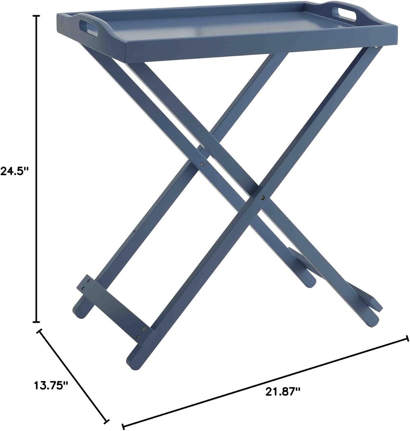 Convenience Concepts Designs2Go Folding Tray Table, Multiple Colors