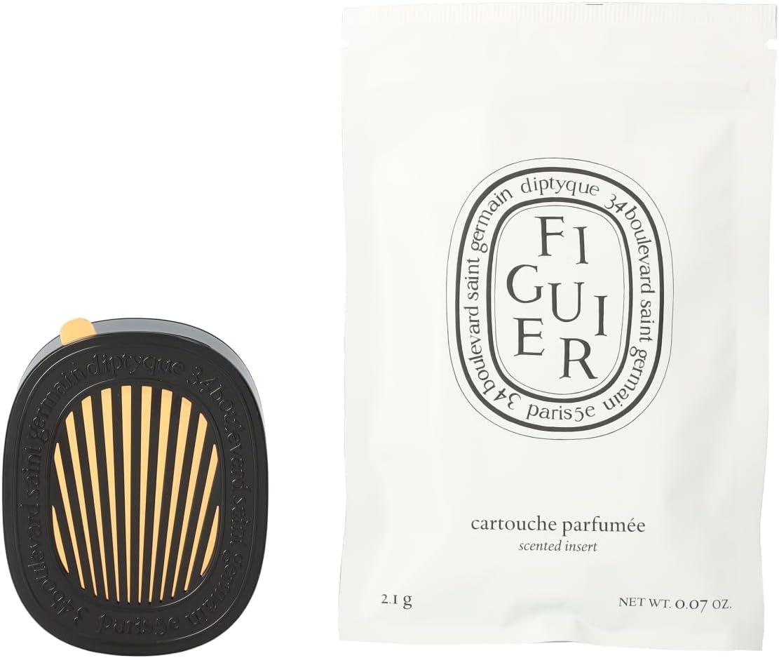 Diptyque - Car Diffuser and Figuier Scented Insert 0.07 oz