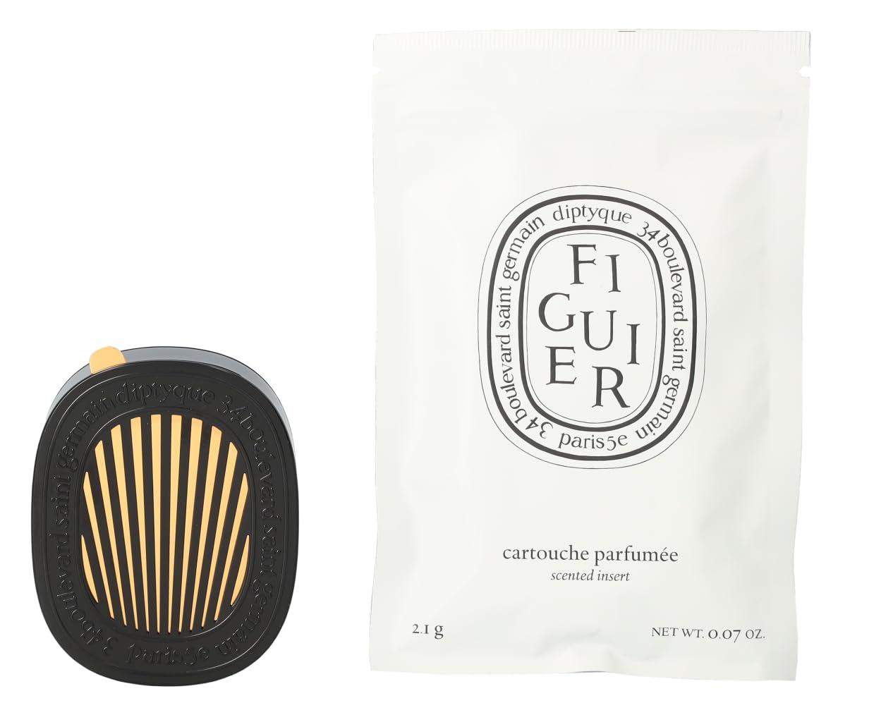 Diptyque - Car Diffuser and Figuier Scented Insert 0.07 oz