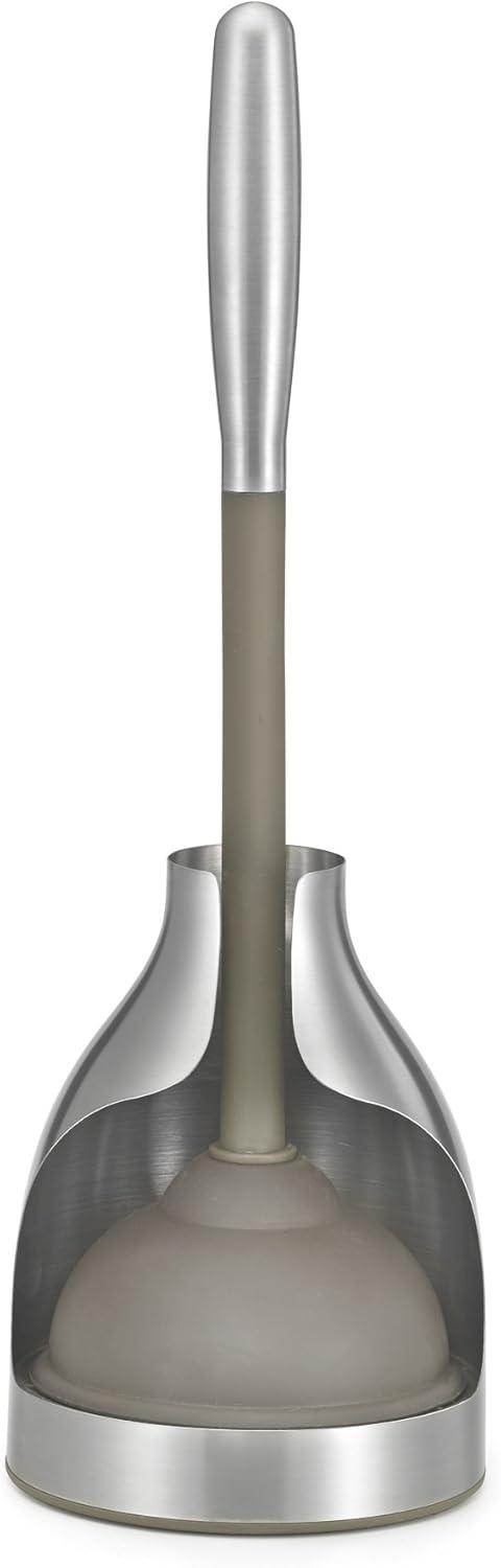 Toilet Plunger Caddy Stainless Steel - Polder