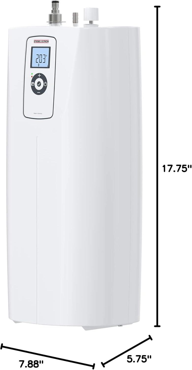 UltraHot Plus White Stainless Steel Instant Hot Water Dispenser with Tank