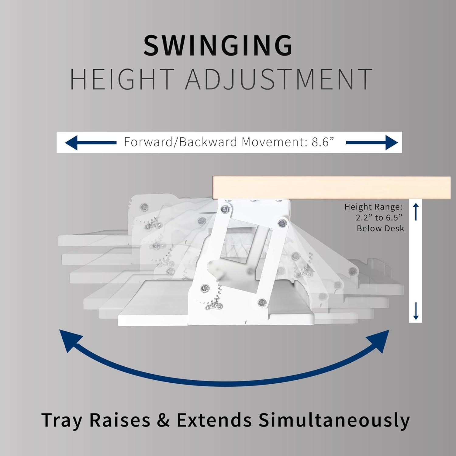 2.2'' H x 26.8'' W Keyboard Tray/Drawer