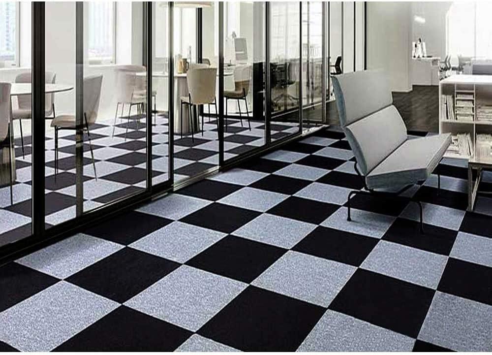 Achim Importing Co Nexus 12'' W x 12'' L Level Loop Adhesive, Peel & Stick Polyester Carpet Tile