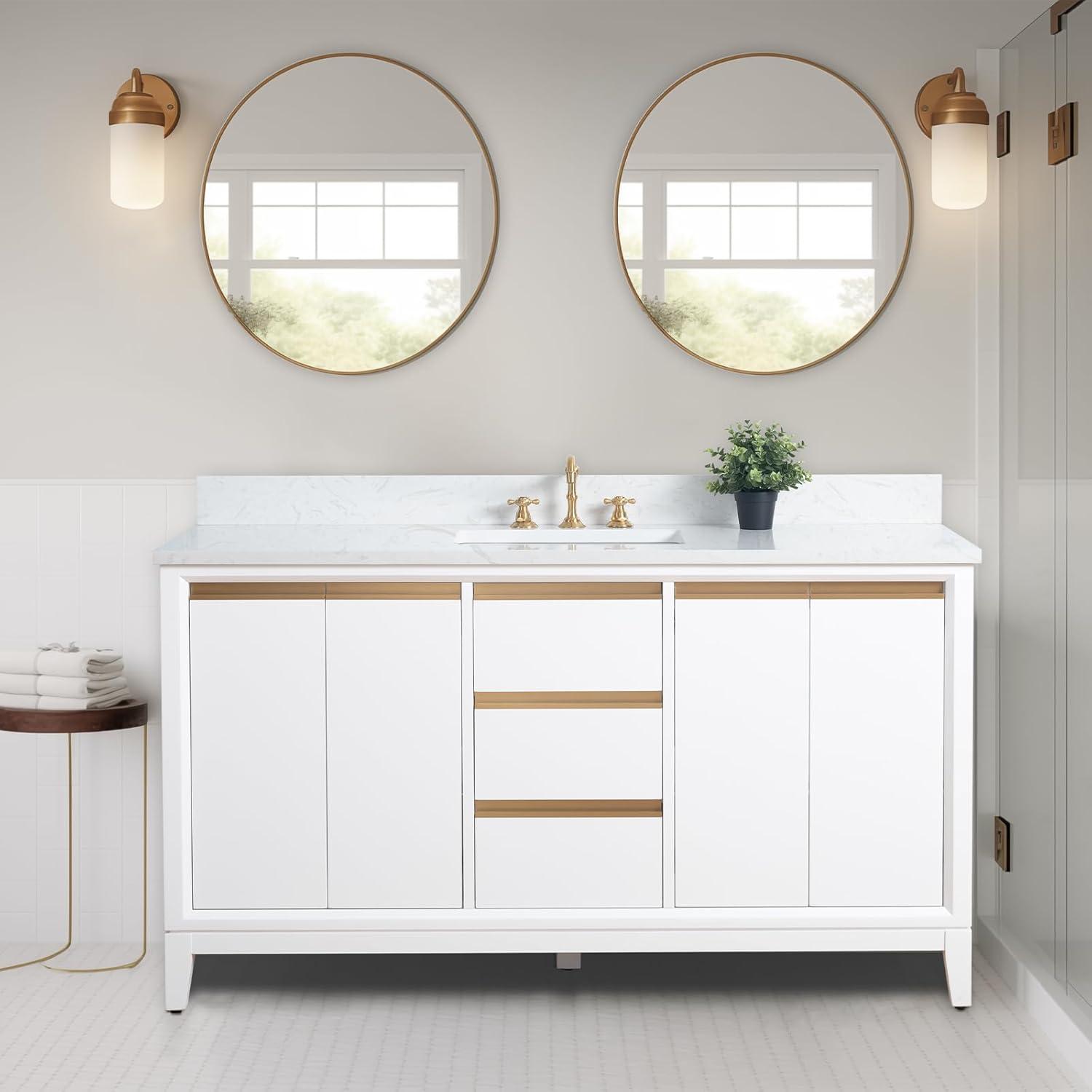 60 Single Bathroom Vanity with Top